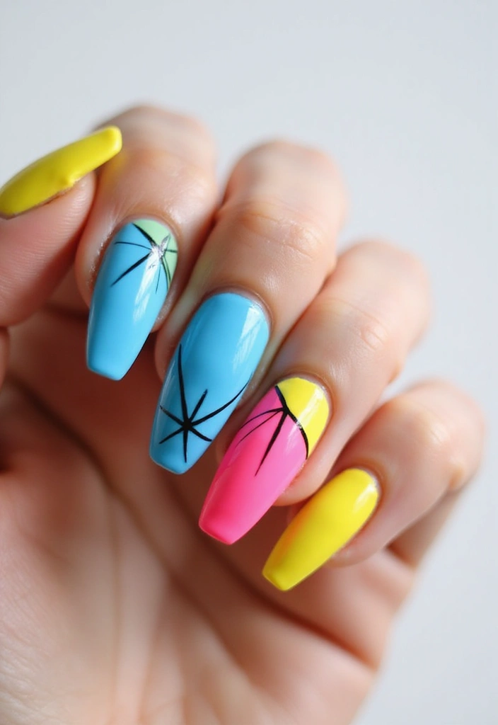 12 Trendy Minimalist Nails for a Chic Summer - 2. Geometric Negative Space