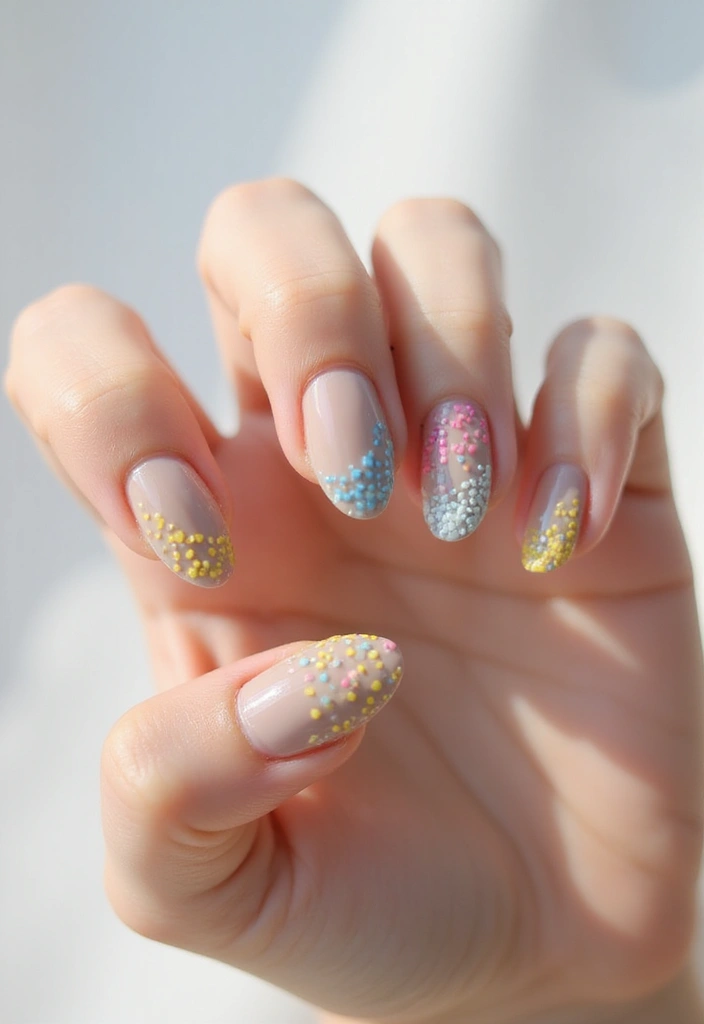 12 Trendy Minimalist Nails for a Chic Summer - 5. Minimal Dot Art