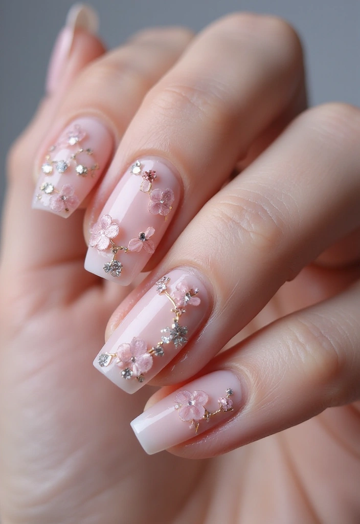 16 Hottest Trends in French Nails for 2025 (You Won't Believe #7!) - 10. 3D Nail Art
