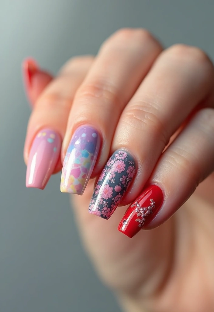 16 Hottest Trends in French Nails for 2025 (You Won't Believe #7!) - 16. Mix and Match