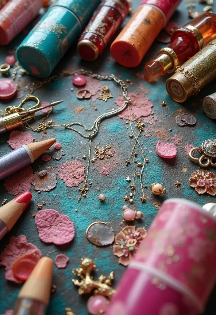 16 Most Talked-About Nail Bloggers’ Favorites - 13. Nail Art with Upcycled Materials