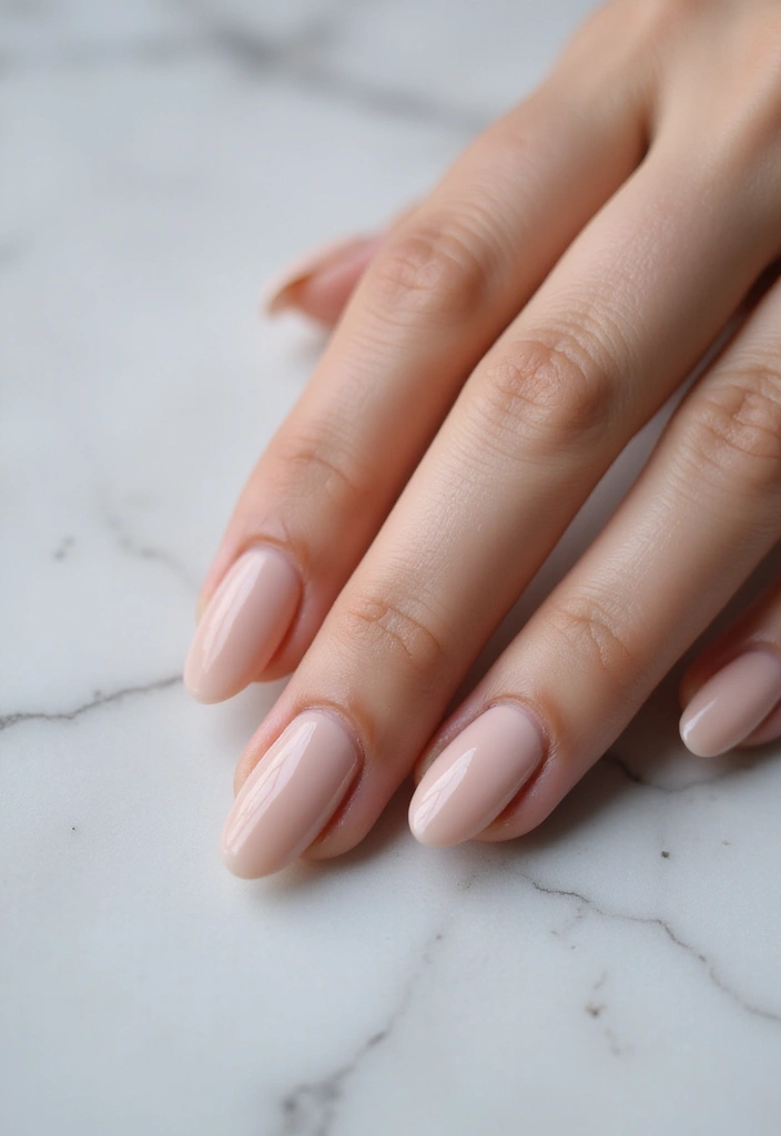16 Neutral Trendy Nails for Effortless Style - 1. Classic Beige Almonds