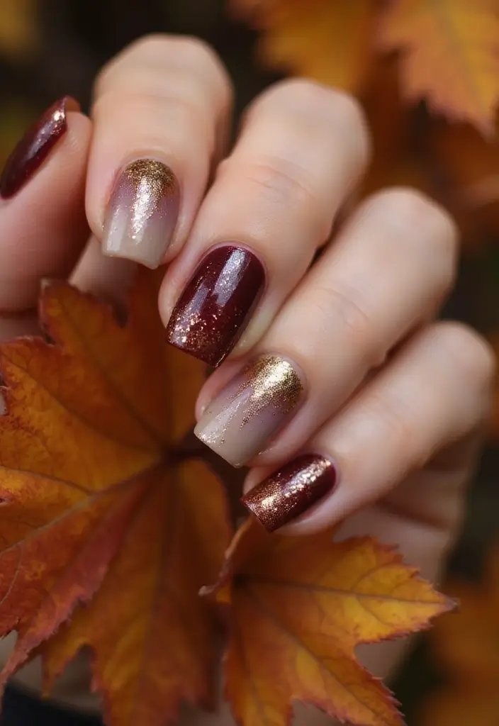 18 Must-Try Autumn Nail Trends for Fashion Lovers - 17. Layered Textures
