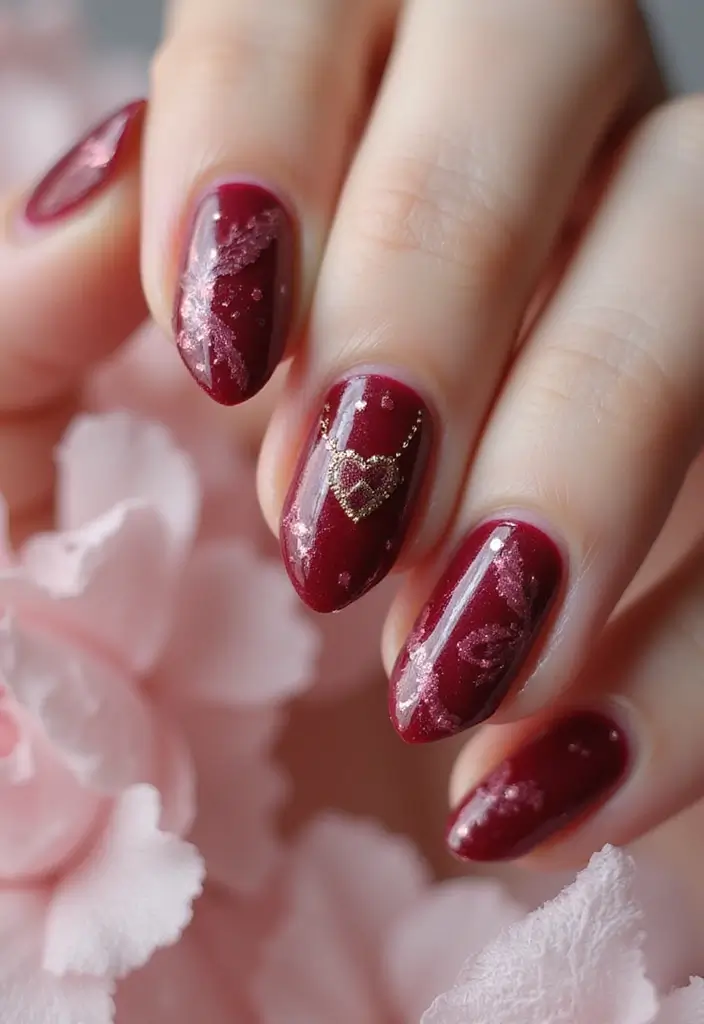 20 Chic Love-Themed Nail Designs to Fall For - 19. Love Locks