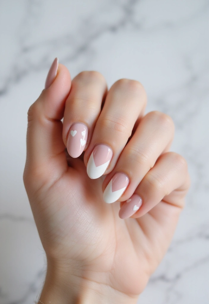 20 Chic Love-Themed Nail Designs to Fall For - 7. Minimalist Love