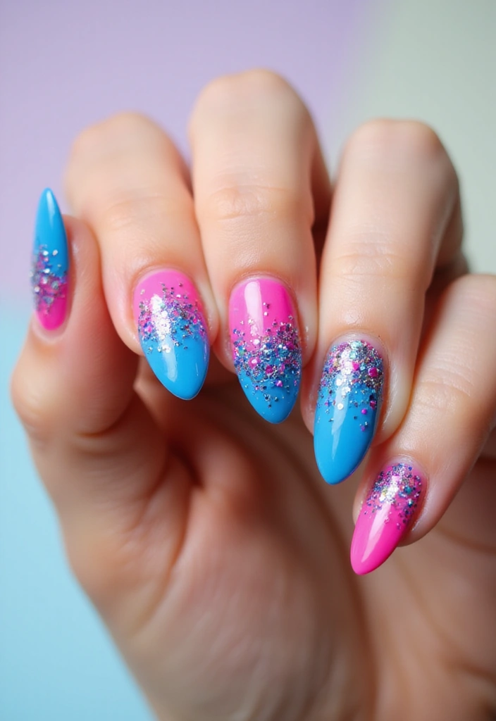 20 Chunky Nail Art Styles Trending Now - 2. Funky French Tips