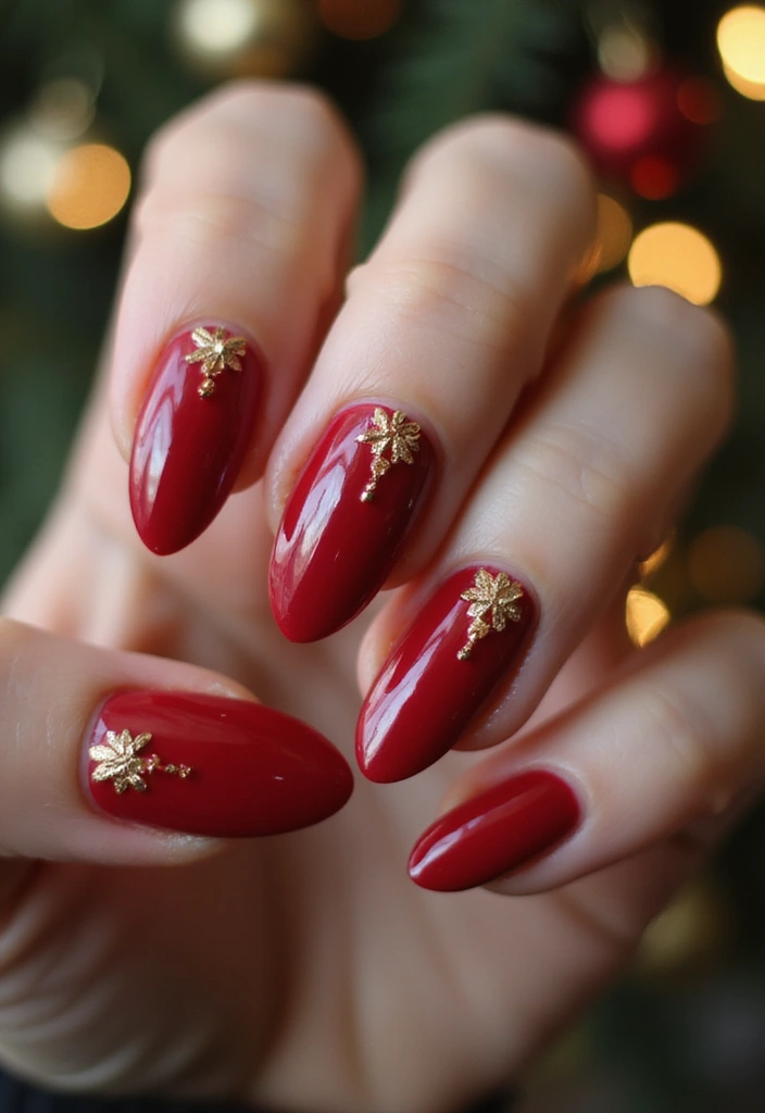 20 Cozy Autumn Winter Nail Designs to Try This Year - 6. Cranberry Kiss