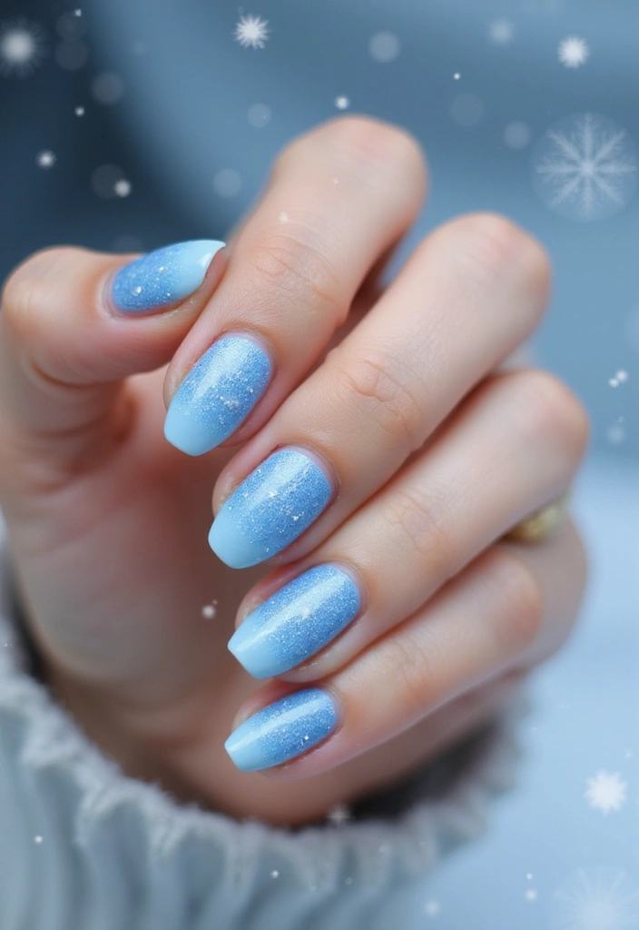 20 Cozy Autumn Winter Nail Designs to Try This Year - 8. Frosted Tips
