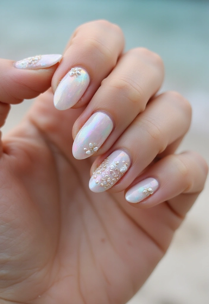 20 Fun Summer Nail Art Ideas You’ll Love - 19. Layered Shells