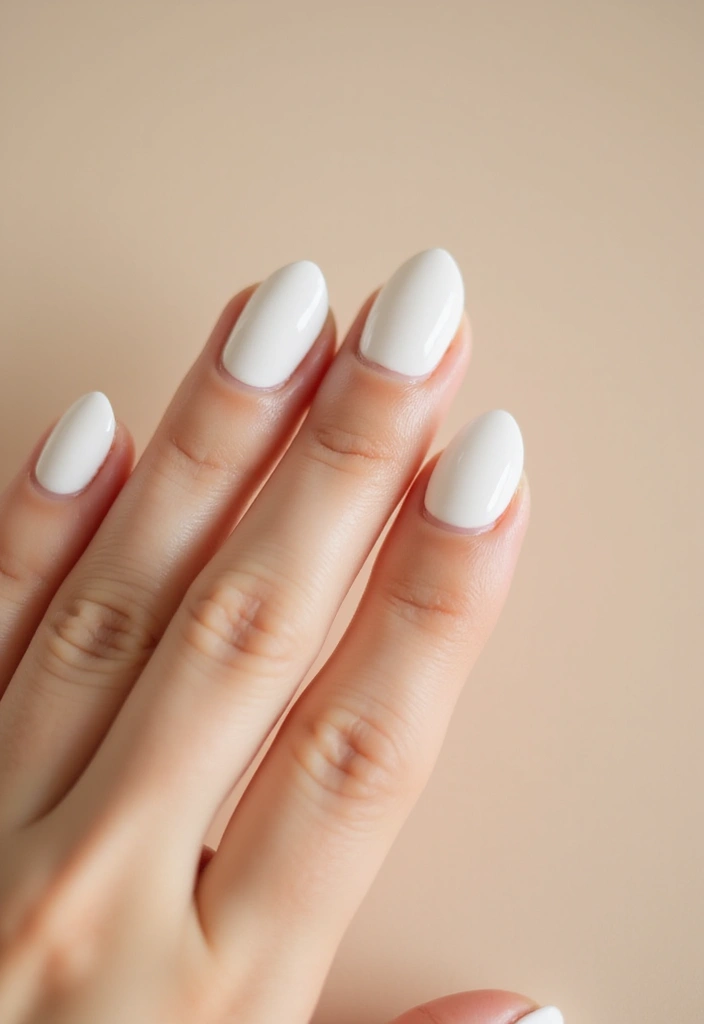 20 Gorgeous French Tip Nails to Copy Right Now - 1. Classic White Tips