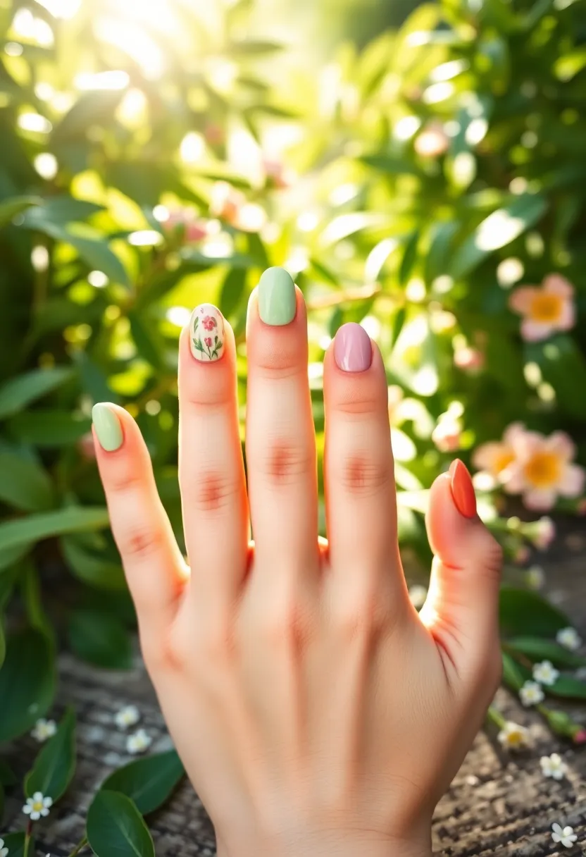 20 Trending Almond Nail Designs for Every Summer Mood - 20. Eco-Friendly Nail Art Products