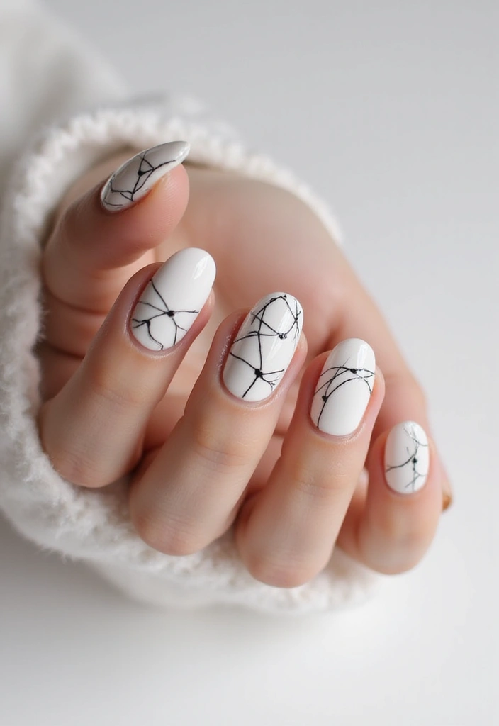 20 Trending Almond Nail Designs for Every Summer Mood - 4. Minimalist Lines