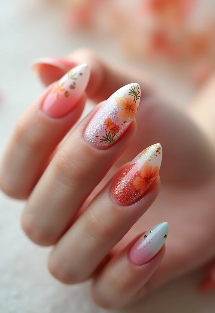 20 Ultimate Guide to Short Gel Nails—French Edition - 19. Seasonal French Tips
