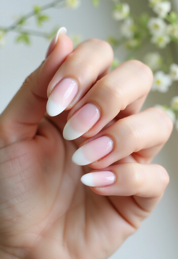 20 Ultimate Guide to Short Gel Nails—French Edition - 2. Ombre French Nails