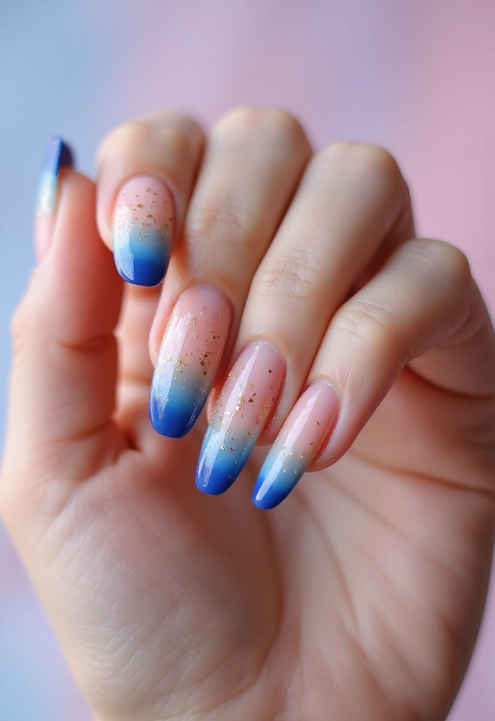20 Ultimate Guide to Short Gel Nails—French Edition - 9. Reverse French Manicure