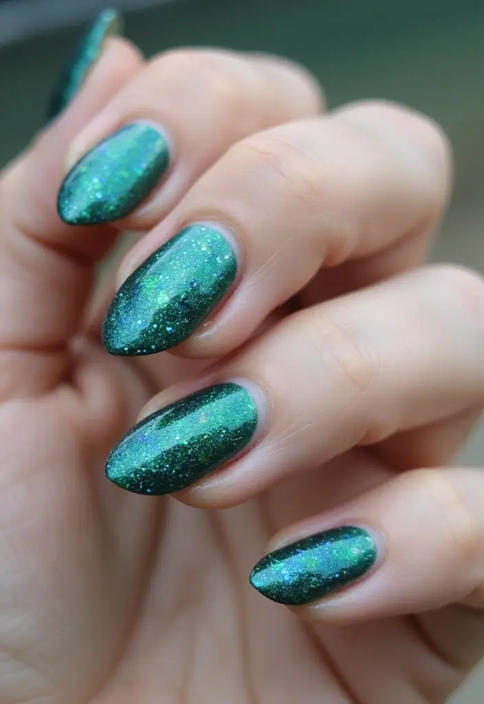 22 Beach Vacay Nail Ideas for Your Next Escape - 8. Mermaid Tail Effect