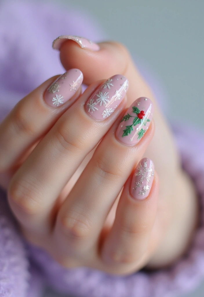 22 Chic Short French Nails That Will Elevate Your Everyday Style! - 22. Custom Nail Art Themes