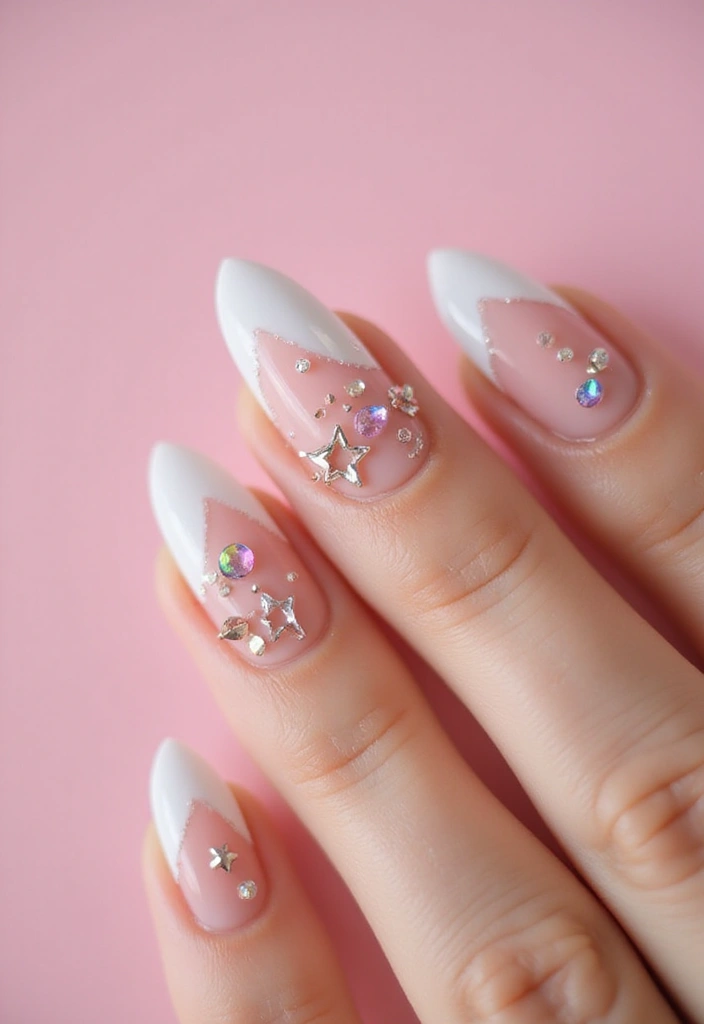 22 Elegant Gel French Nails for a Salon-Perfect Look - 17. Jewel Tones