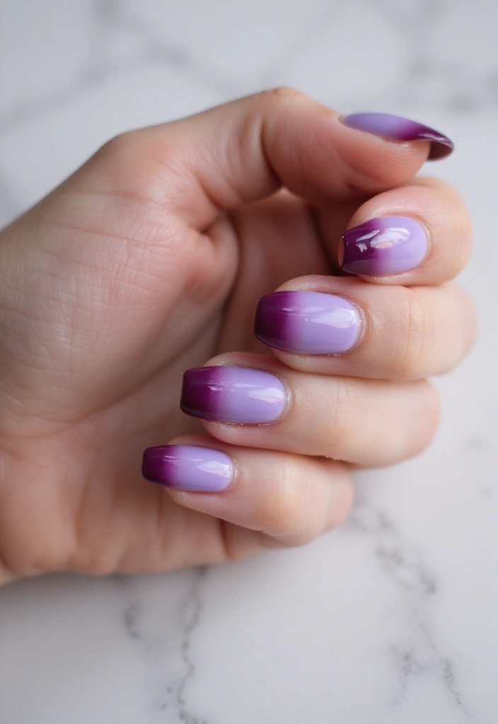 22 Summer Holiday Nail Designs That Scream Vacation - 17. Ombre Magic