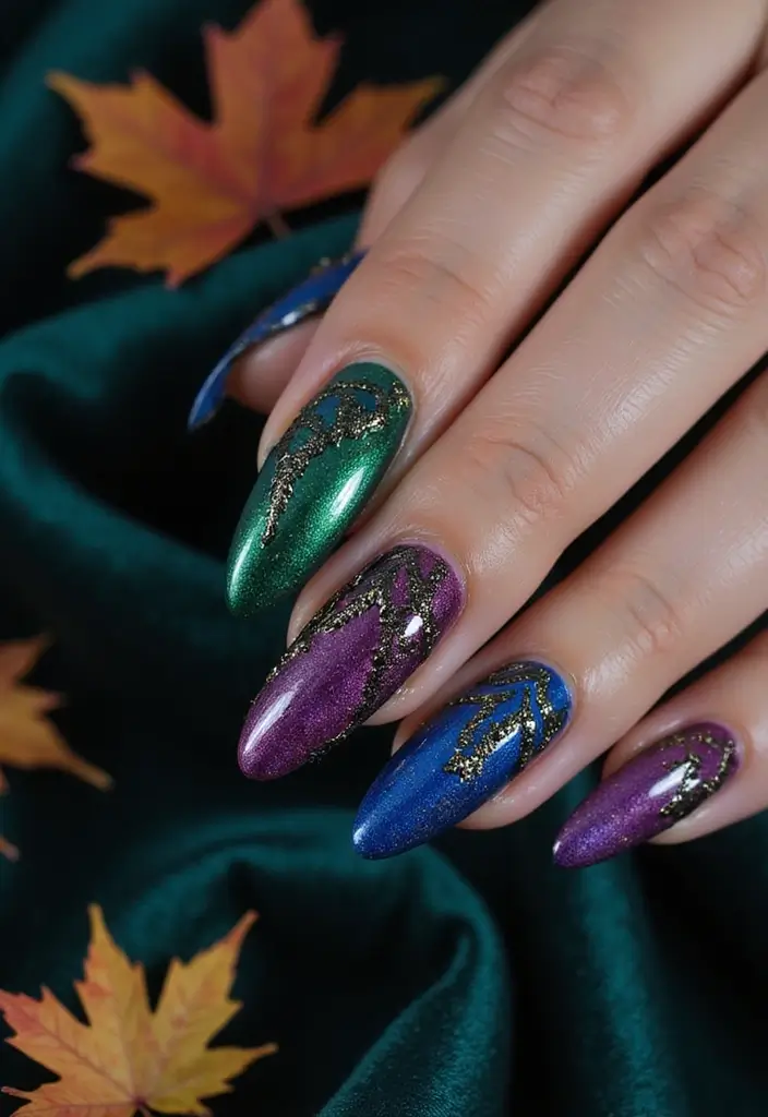 24 Elegant Nail Shapes Trending This Fall - 19. Dragon Wing