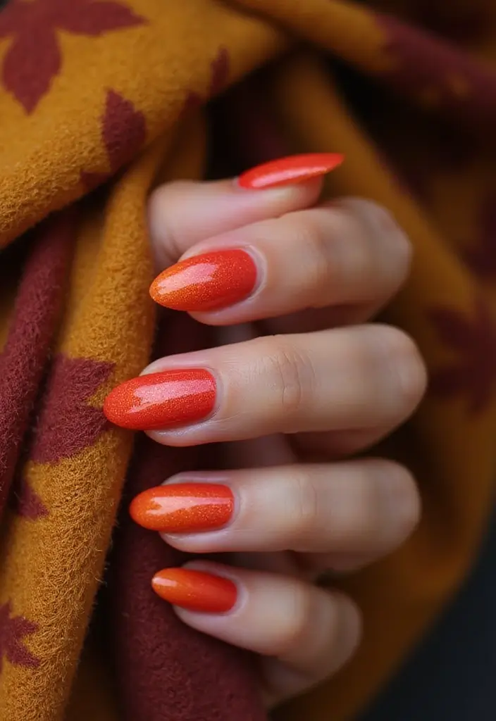 24 Elegant Nail Shapes Trending This Fall - 7. Lipstick