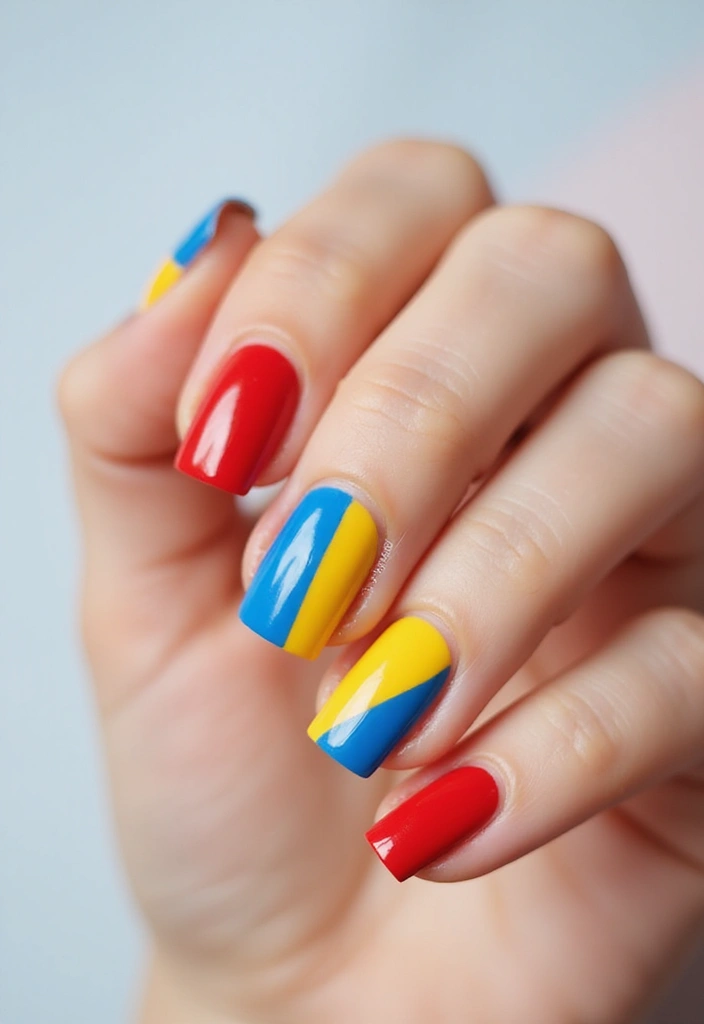24 Modern Short French Tip Nails Inspo for Minimalists - 23. Minimalist Stripes
