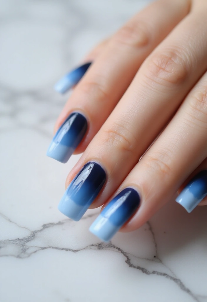 24 Modern Short French Tip Nails Inspo for Minimalists - 9. Ombre Nails