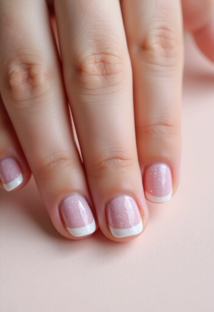24 Trendy French Nail Looks You Need This Season - 12. Textured Finish