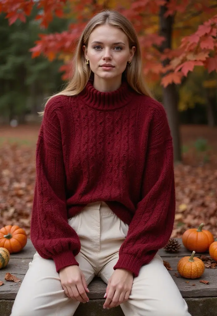 24 Warm Tones Nail Palette for Cozy Evenings - 9. Cranberry Bliss