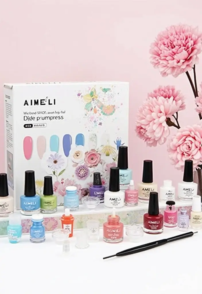 25 Affordable Home Nail Kits Reviewed for Beginners - 19. AIMEILI Nail Art Gel Polish Kit