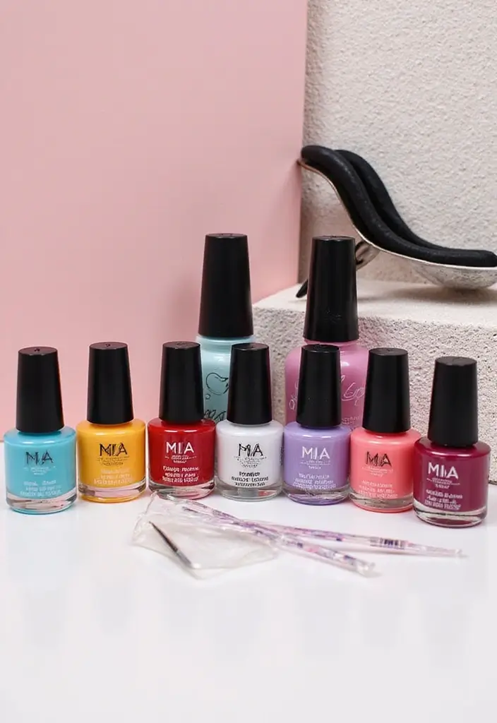 25 Affordable Home Nail Kits Reviewed for Beginners - 21. MIA Secret Gel Nail Polish Kit