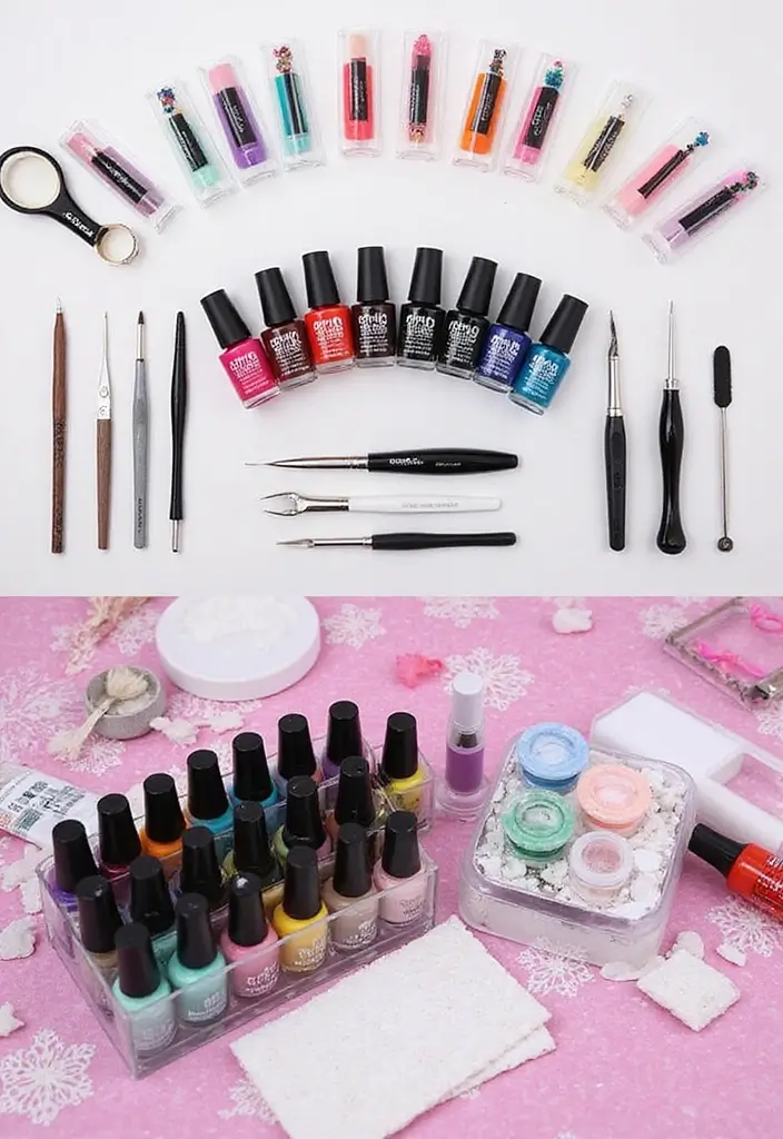 25 Affordable Home Nail Kits Reviewed for Beginners - 4. Makartt Nail Art Supplies Kit