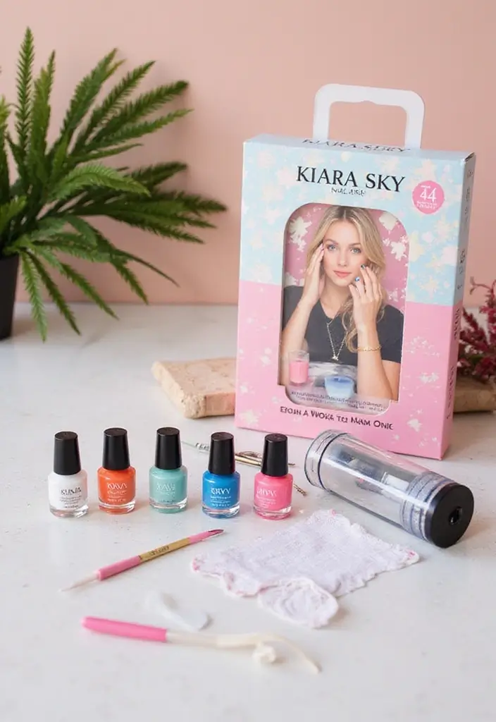 25 Affordable Home Nail Kits Reviewed for Beginners - 6. Kiara Sky Nail Art Kit