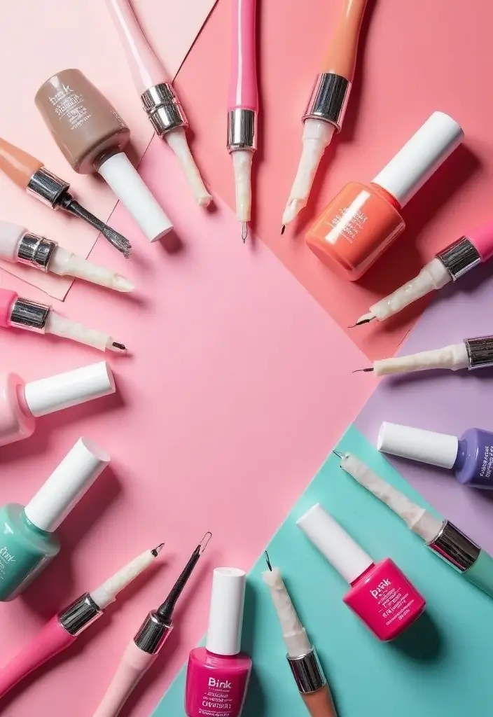 25 Affordable Home Nail Kits Reviewed for Beginners - 8. PINK GEL-COAT Nail Art Kit