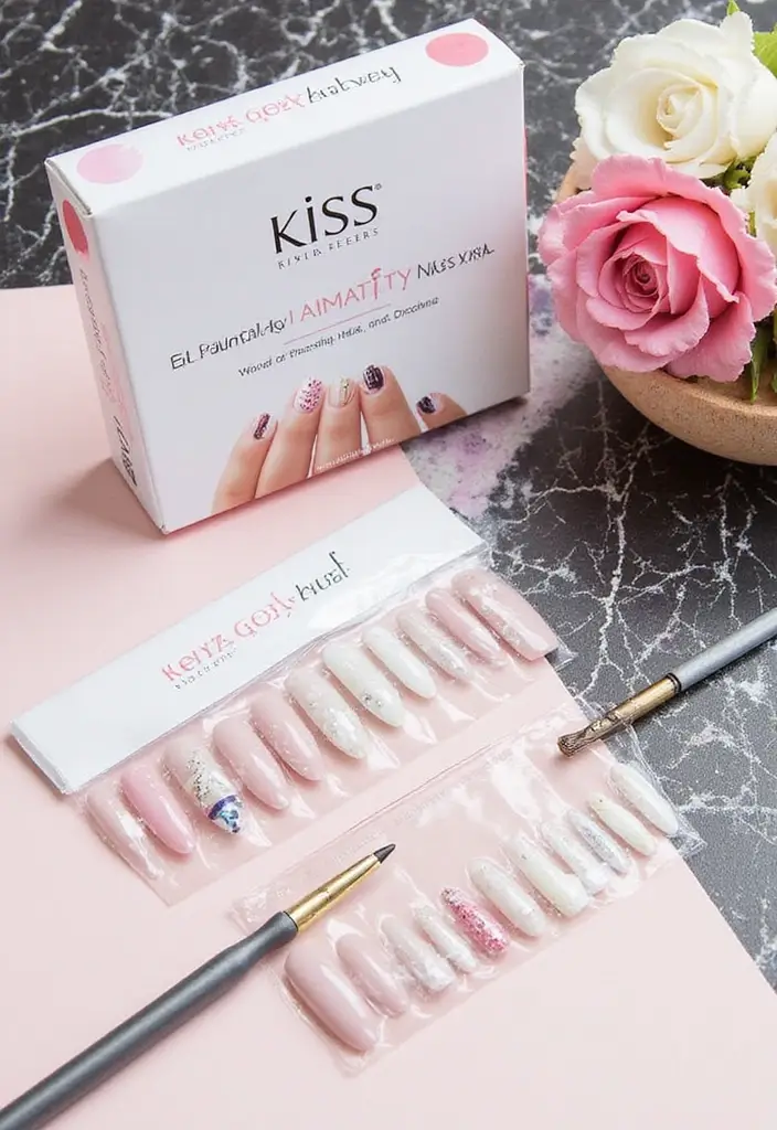25 Affordable Home Nail Kits Reviewed for Beginners - 9. KISS Gel Fantasy Nails Kit