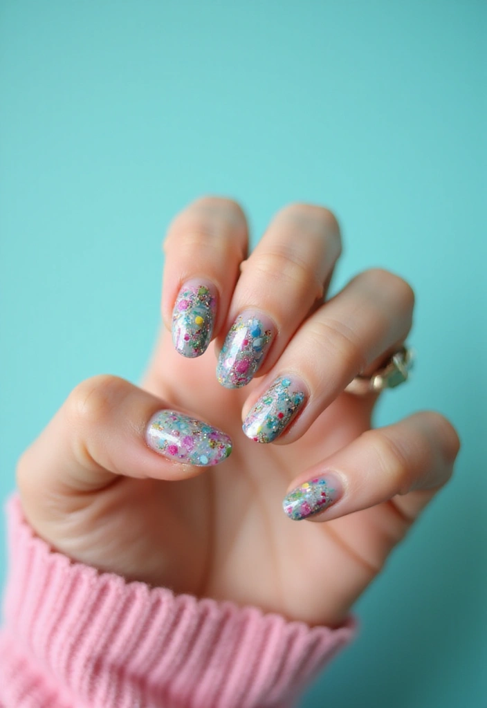 25 Festive Nail Looks for Holiday Parties - 20. Whimsical Ornaments