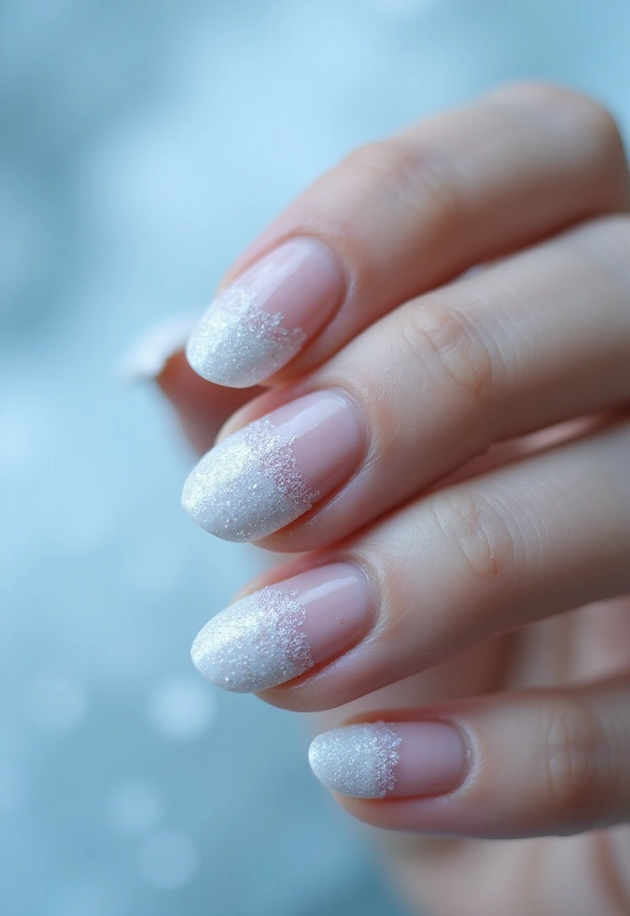 25 Festive Nail Looks for Holiday Parties - 8. Frosted Tips