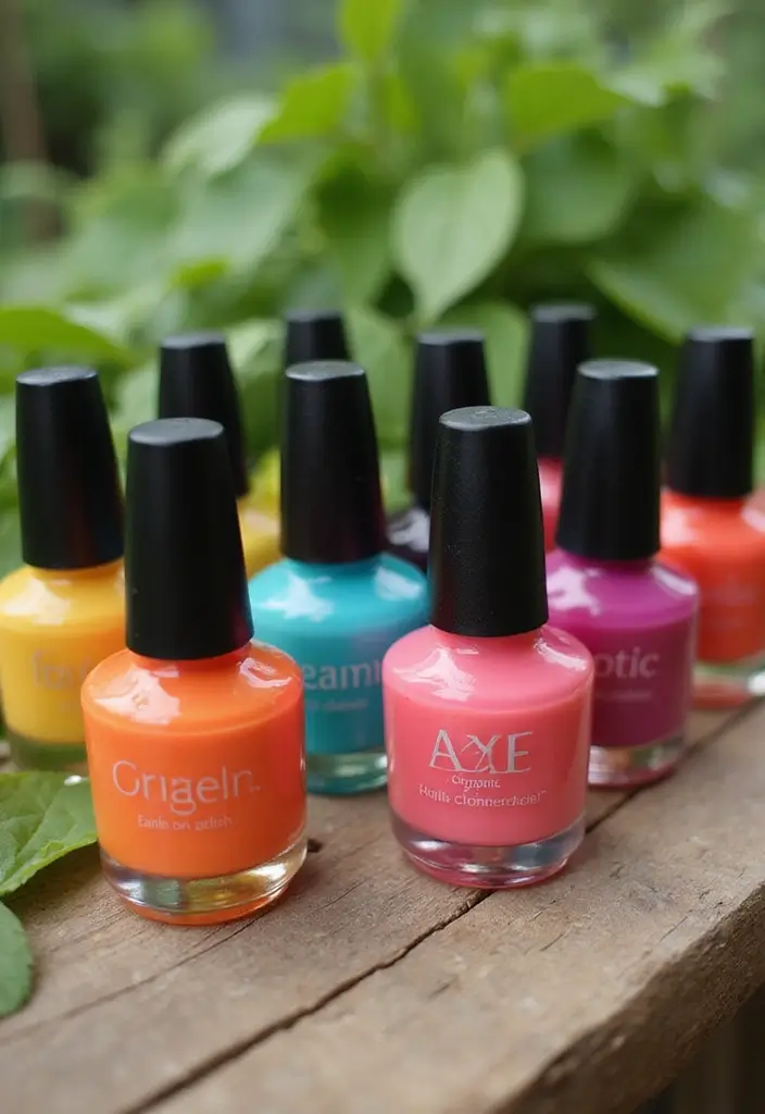 25 File & Shape Nail Tips for Perfect Hands - 7. Go for Organic Nail Polishes