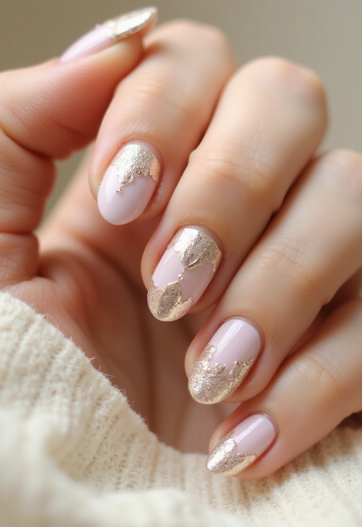 25 Metallic Nail Trends Taking Over 2025 - 23. Vintage Metallics