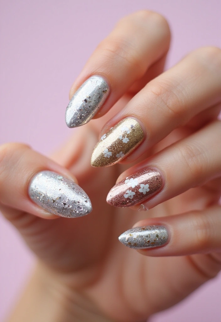 25 Metallic Nail Trends Taking Over 2025 - 24. Customizable Metallics