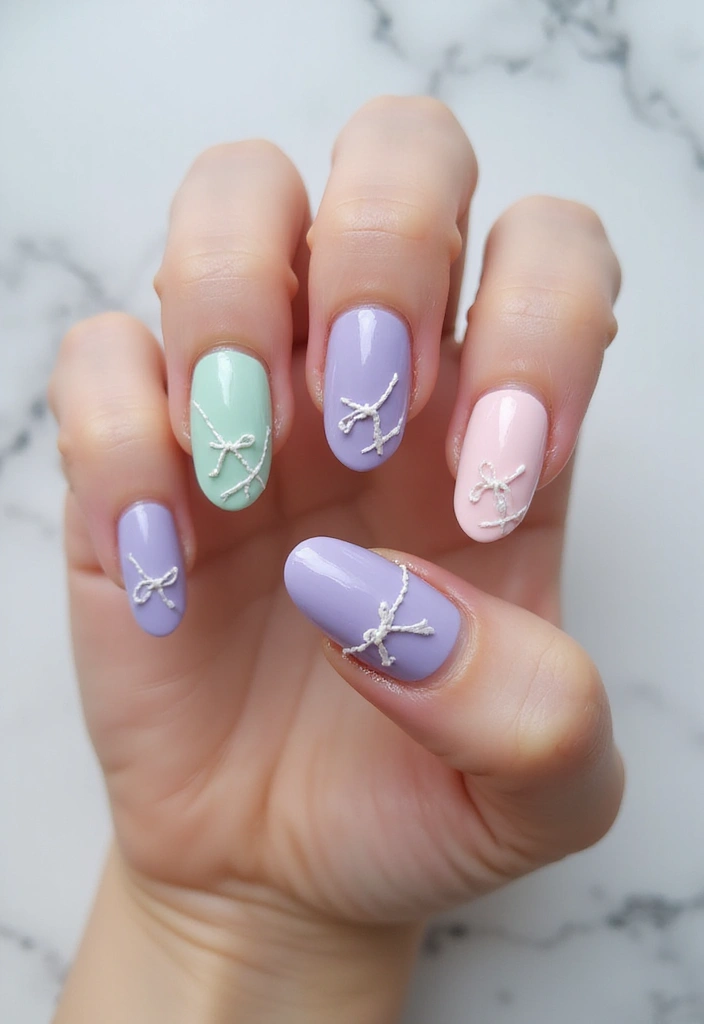 25 Metallic Nail Trends Taking Over 2025 - 8. Textured Metallics