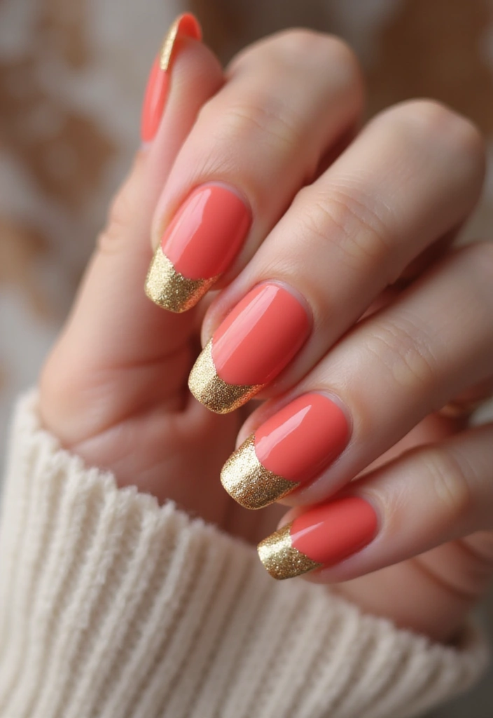 25 Midnight Magic Nail Looks for New Year’s Eve - 13. Classic French with a Twist
