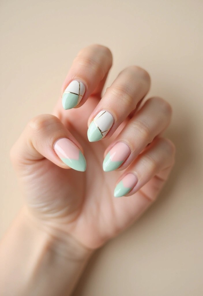 25 Stunning French Tip Nail Designs for Every Occasion - 7. Minimalist Line Art Tips