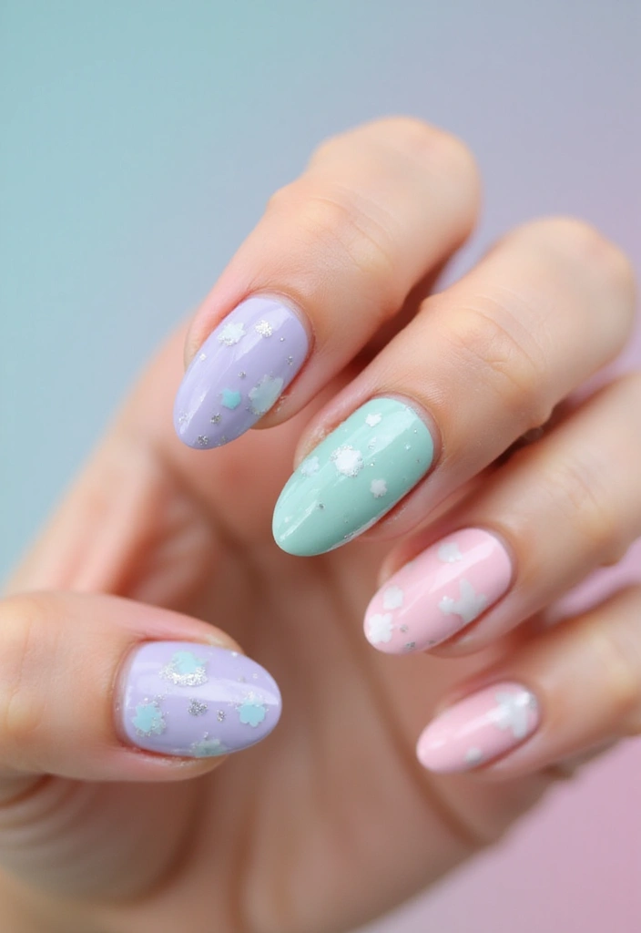 26 Almond Summer Nails for a Fresh Seasonal Look - 11. Summer Daze
