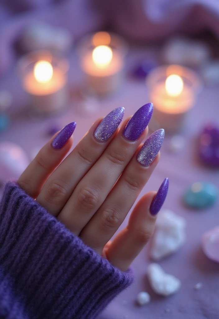 26 Cozy & Chic Nail Ideas for Halloween 2025 - 18. Spellbinding Ombre