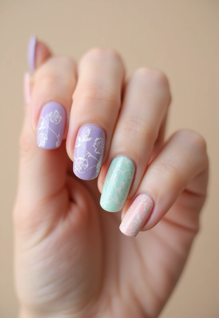 26 Nail Art Techniques to Try Before 2026 - 11. Stamping Nail Art