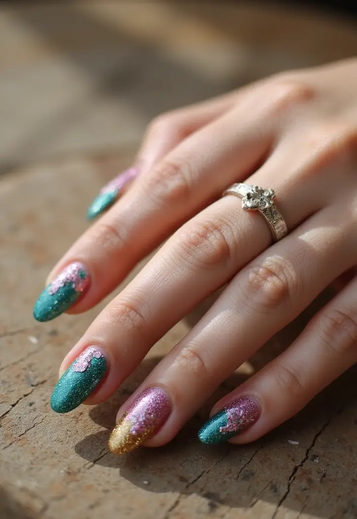 26 Nail Art Techniques to Try Before 2026 - 7. Nail Art with Biodegradable Glitter