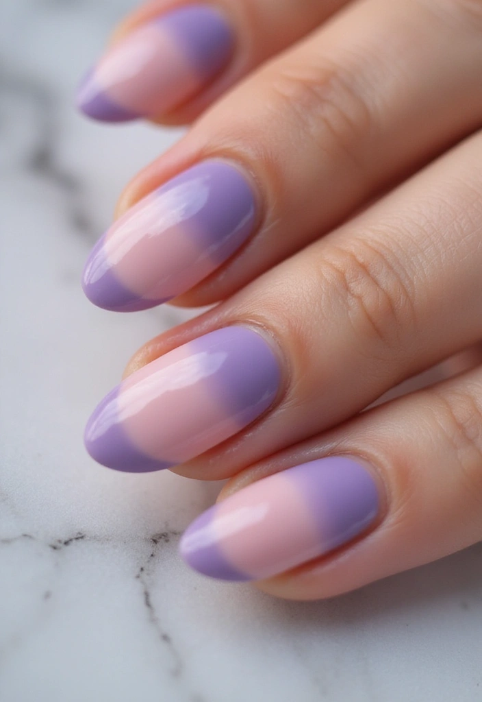 26 Ombre Nail Techniques for Stunning Results - 24. Ombre with Airbrush Technique