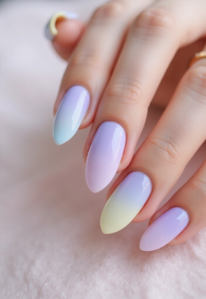26 Ombre Nail Techniques for Stunning Results - 4. Pastel Ombre