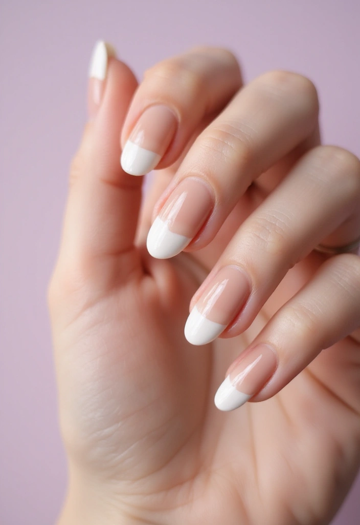 26 Ombre Nail Techniques for Stunning Results - 9. Ombre French Tip